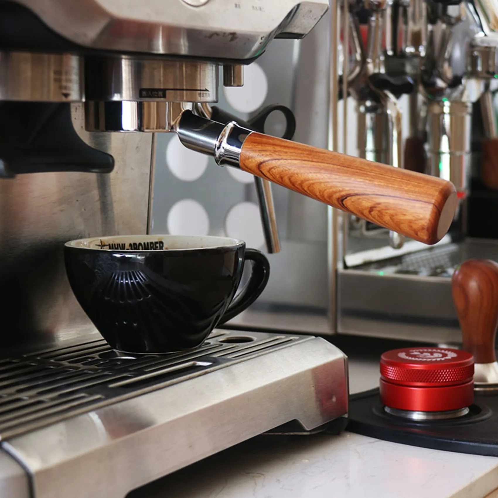 فلتر قهوة محمول بلا قعر لسلسلة باريستا بريفيل ، استبدال سلة فلتر ، ماكينة اسبريسو ، 54: 1 كوب