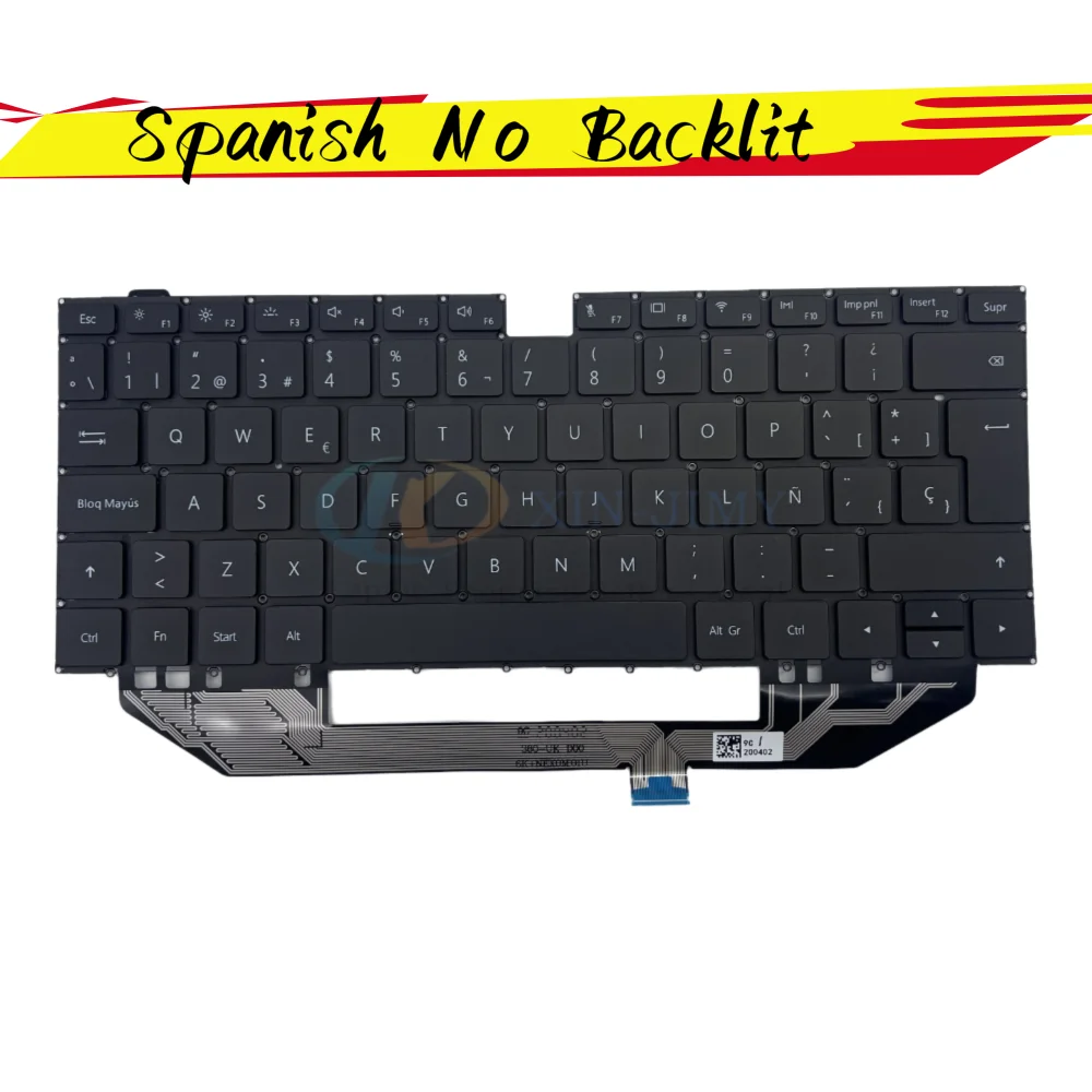 New  SP/Spanish Keyboard For HUAWEI MateBook X Pro MACH-W19 MACH-W19L MACH-W29 MACHR-W29 With/Without Backlit