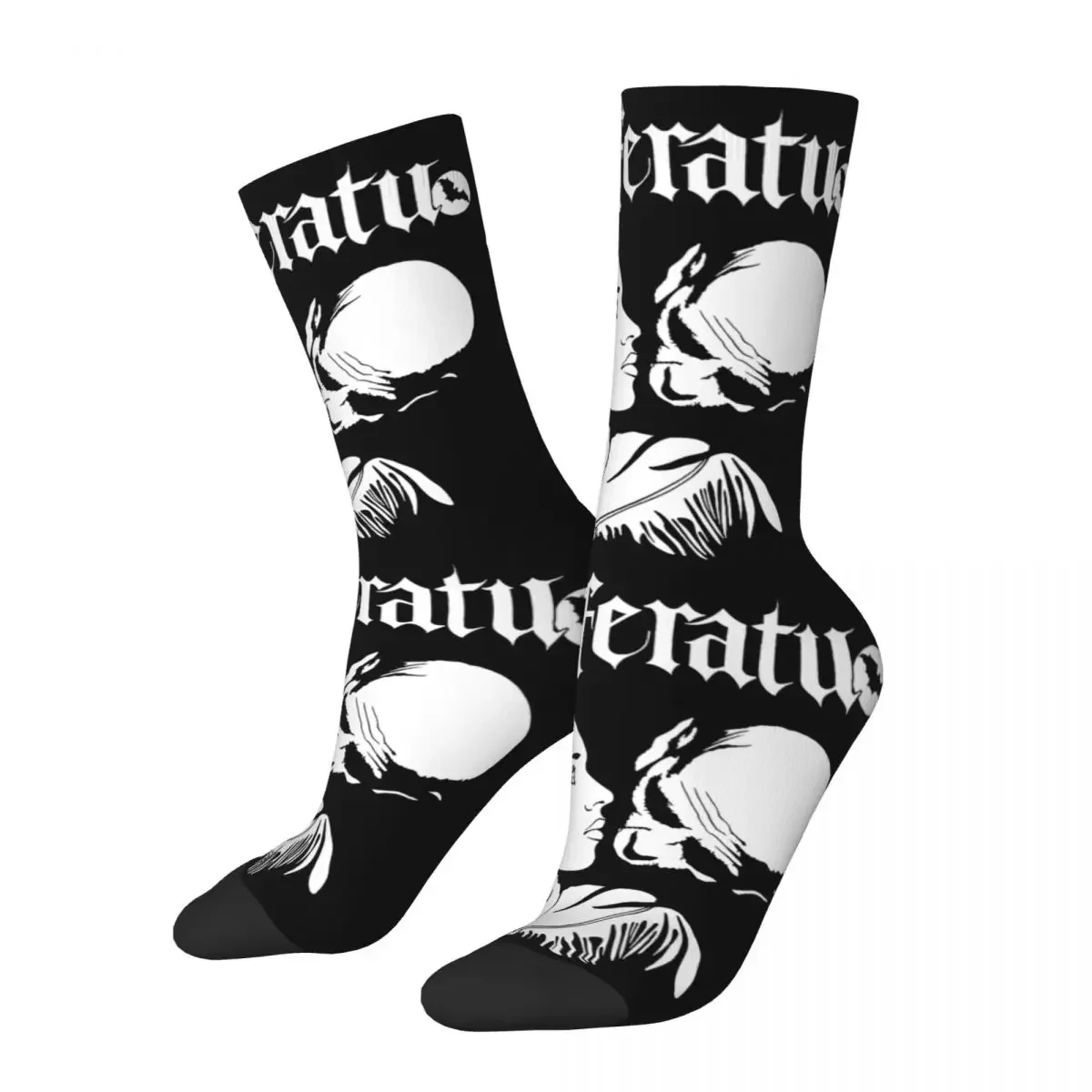 

Fashion Male Men Socks Harajuku Nosferatu The Vampire Sock Novelty Street Style Crazy Women Socks Spring Summer Autumn Winter