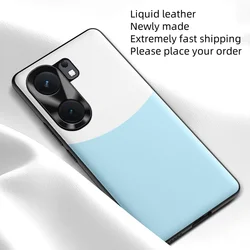 Case For iQOO Neo9 Pro Neo9S Pro Plus Liquid Leather Skin-friendly Cover For iQOO Neo 9 Pro Neo9 S Pro Plus Shockproof Bumper