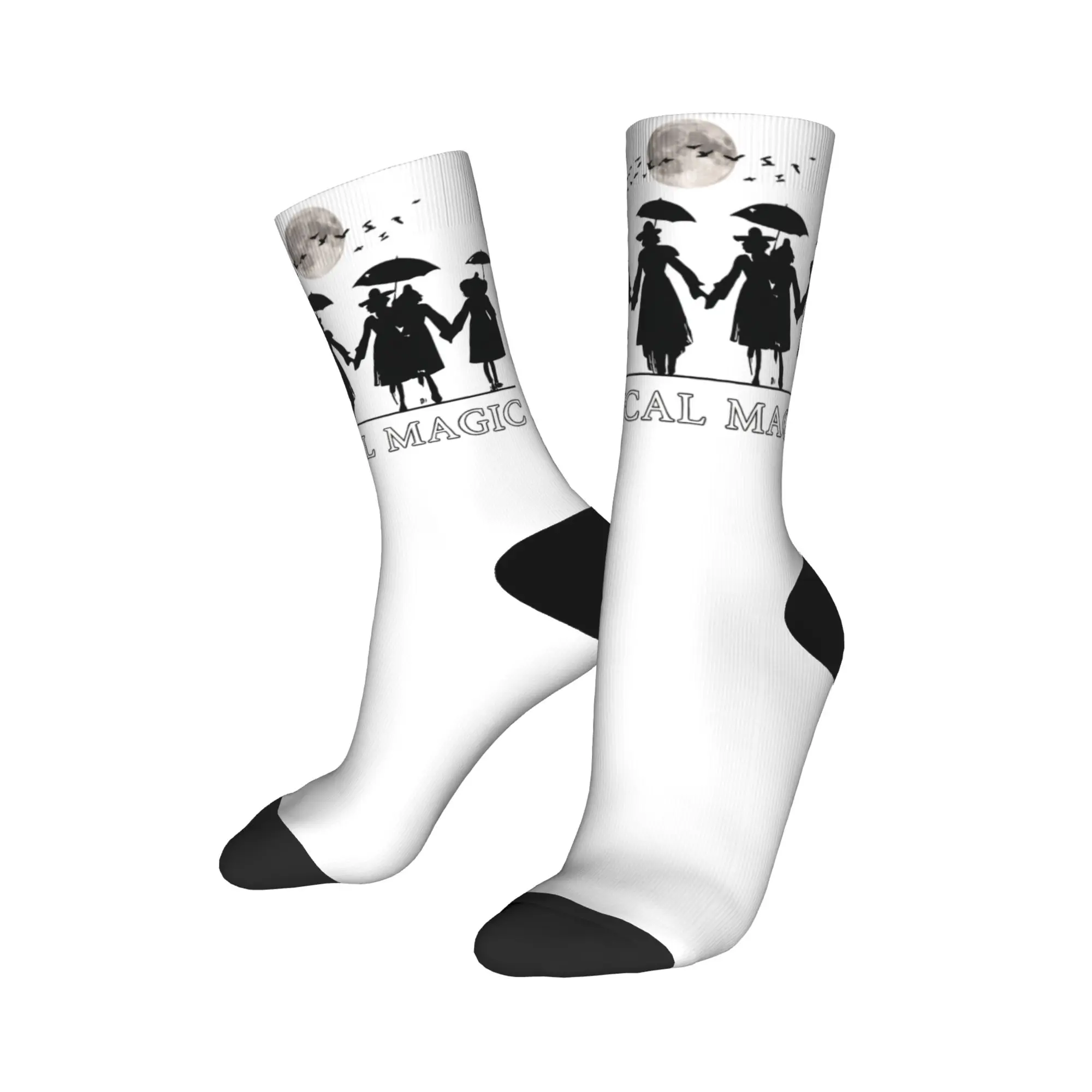 Practical Magics Socks  Novelty Stockings Autumn Anti Slip Unisex Men Socks Soft Breathable Design Running Socks