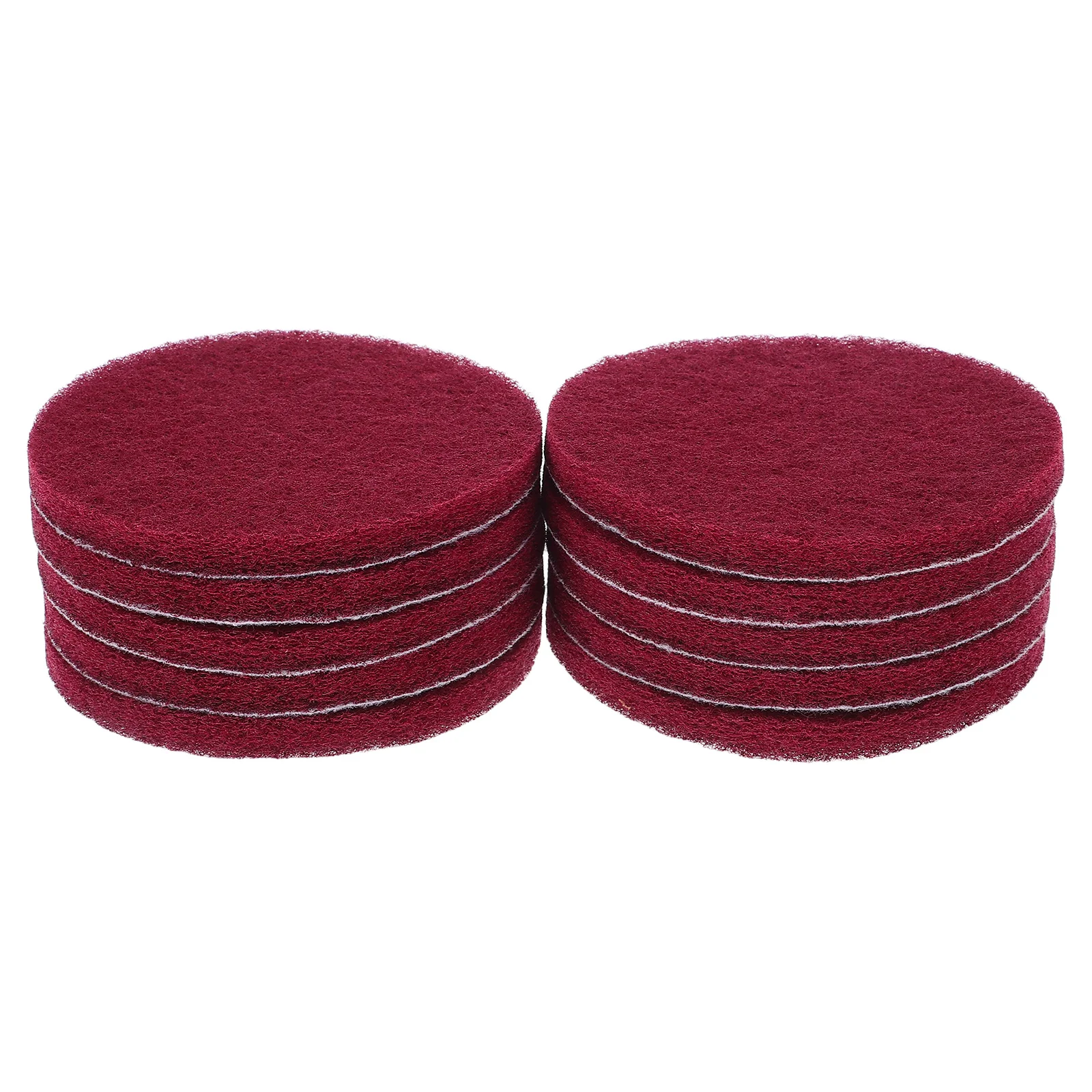 

10pcs Electric Sanding Discs 400# Red High Efficiency Multi-use Replacement Pad Home Polishing Supplies Nylon Pads For Wood