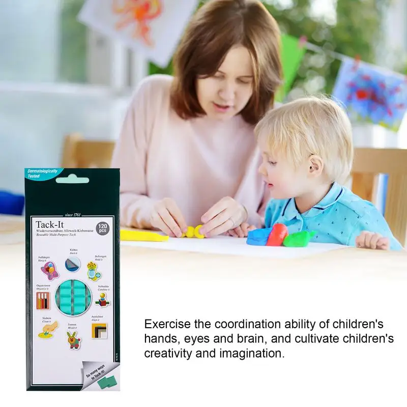 Reusable Mounting Putty Clay DIY Model Clay Non-Sticky Sculpting Tools For Children Soft Clay Set Decor Supplies For Home Office