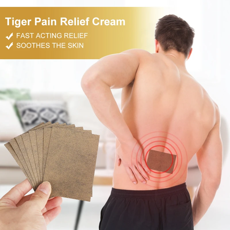 80PCS Shaolin Pain Relief Patch Rheumatoid Arthritis Plaster Body Neck Back Joint Painkiller Adhesive Stickers Health Care