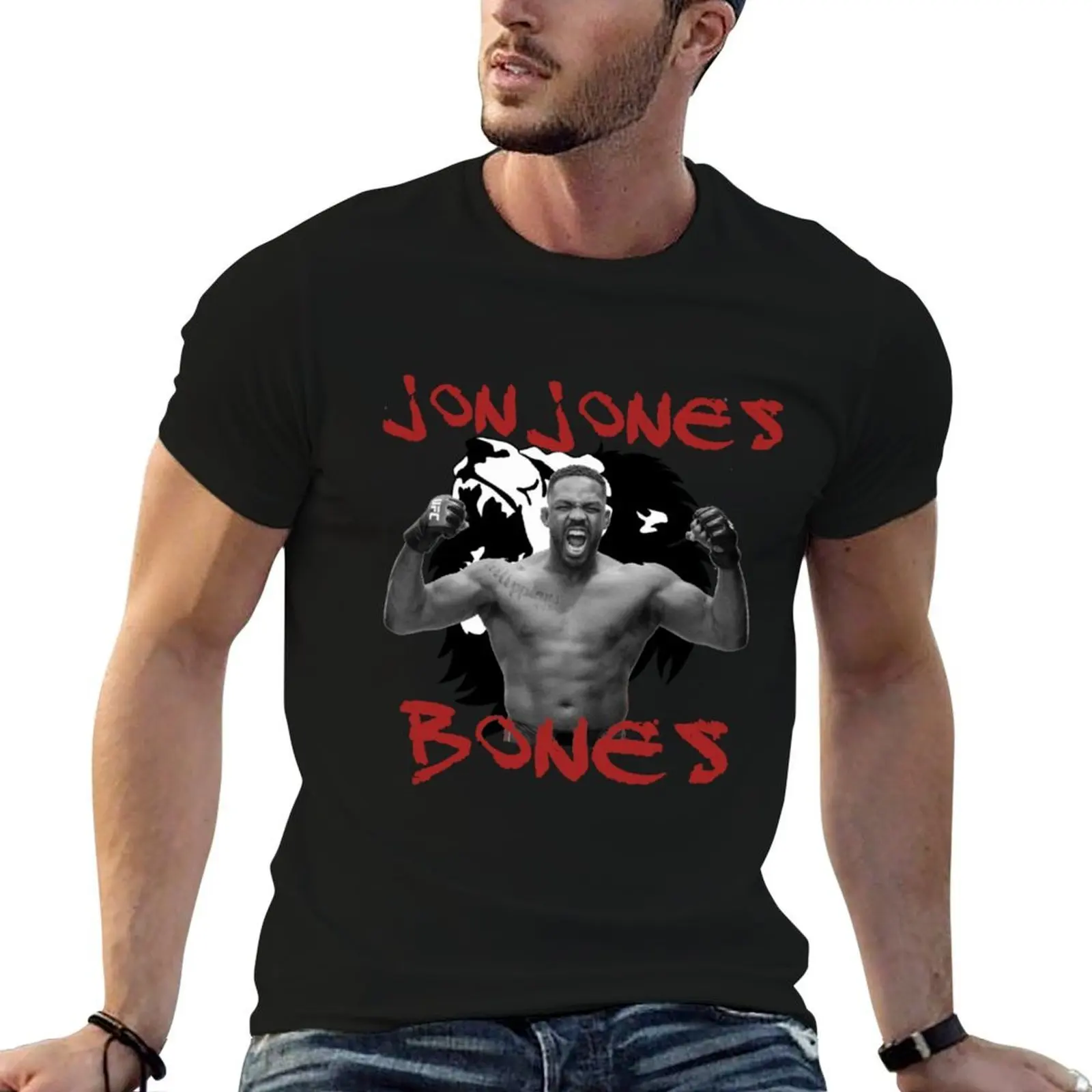 

Jon Bones Jones T-Shirt man graphic t shirt t shirts designer T-Shirt