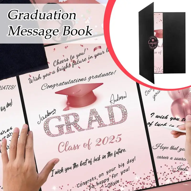 Graduation Guest Book 2025 Class of 2025 Graduates Sign Book Graduation Season Keepsake Party Favors for College High School