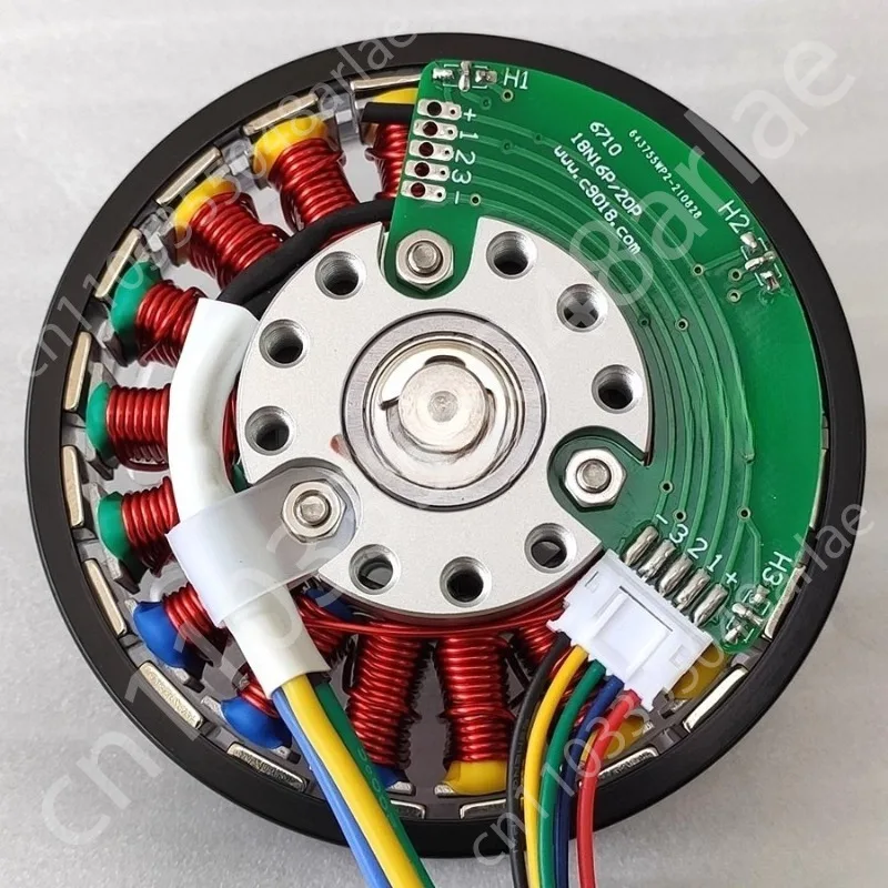 Магнитный бесщеточный DC 18N20P мощностью 100 Вт с датчиком