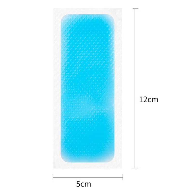 10Pcs Cartoon Summer Cooling Patch fronte Ice Cooling Sheet bambino bambini adulto mal di testa alleviare Patch forniture di raffreddamento