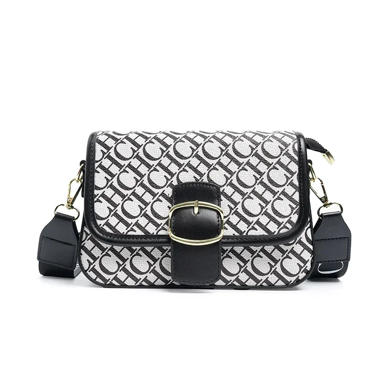 Fashion Women's Bag Decorated Versatile Colorful Shoulder Bag Brand Design Letter Buckle Crossbody Bag 2025 New Women's Bag image 4