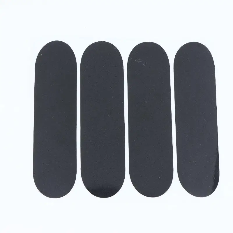 Motorcycle Reflective Stickers Helmets Invisible Black Rectangle Simple Effective Car Reflective Tape For Helmets Bikes