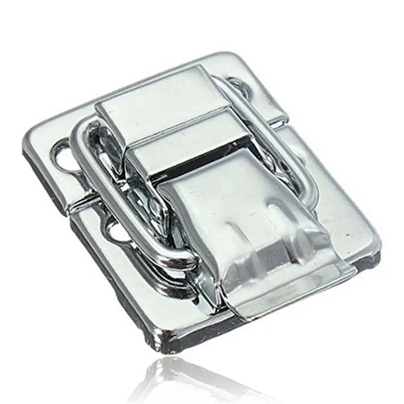 AC88-12X Metal Snap Finish Suitcase Suitcase Lock 30X43mm Silver
