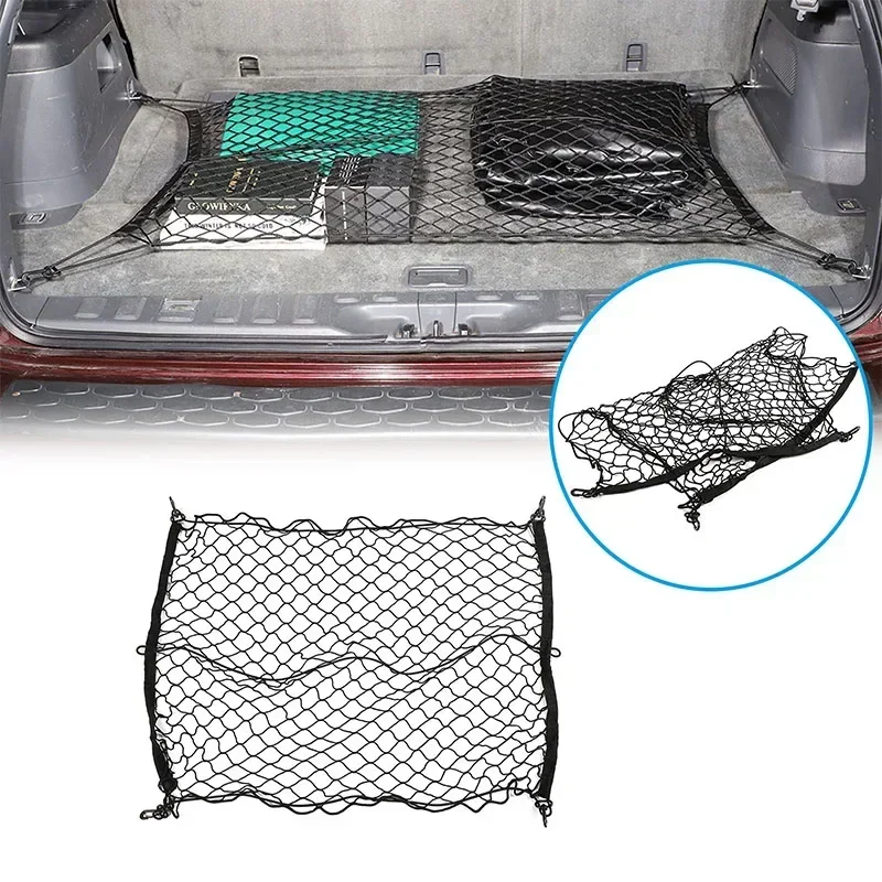 

For Honda Pilot 2003-2008 Nylon Black Car Trunk Luggage Storage Organizer Bag Trunk Luggage Mesh Bag Car Accessories