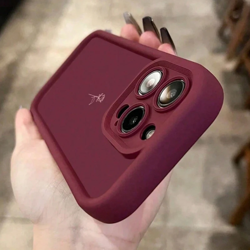 حافظة لهاتف آيفون 17 برو ماكس XS X XR 16E 14 15 16 7 8 Plus 13 12 11 17 Air SE2 حافظة ناعمة