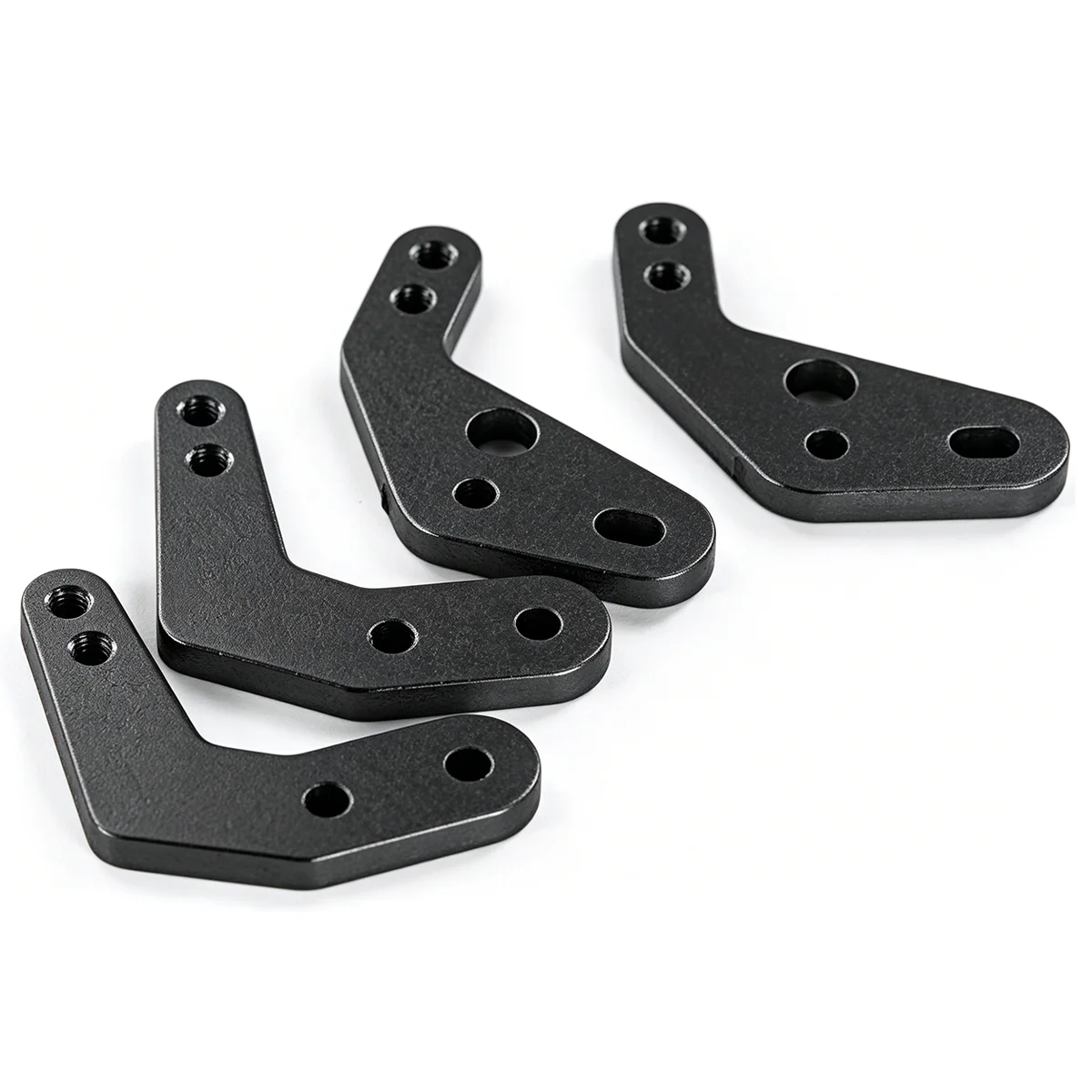4 Stück Aluminium-Stoßdämpferhalterung für 1/10 Axial SCX10 II 90046 RC Crawler Auto Upgrades Ersatzteile