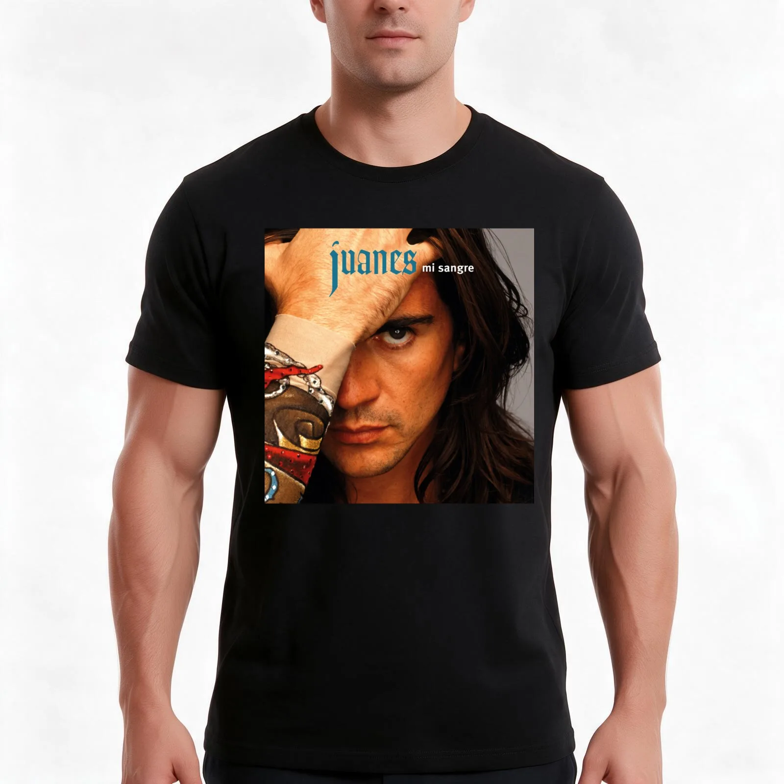 Juanes mi sangre T-Shirt Summer Casual Cotton Tee Oversized Streetwear Tops Vintage Graphic Print Loose Fit Short Sleeve