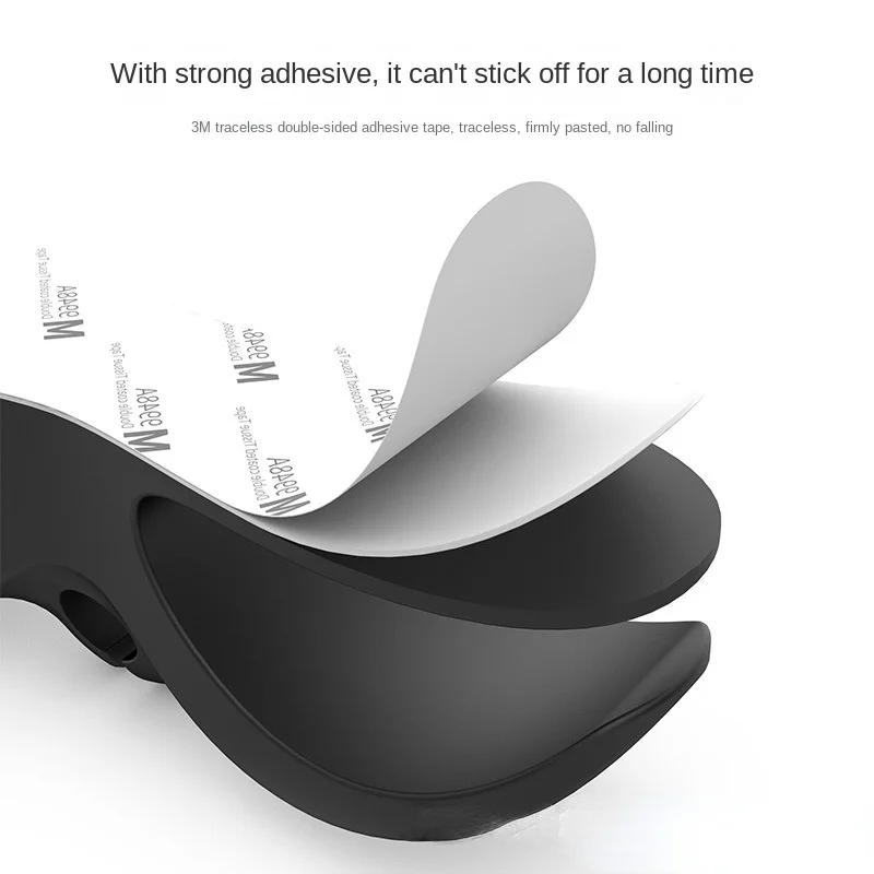 Plug Holder Wall Power Cord Wall Sticker Fastening Clamp Kitchen Wire Finishing Storage Data Cable Organizer