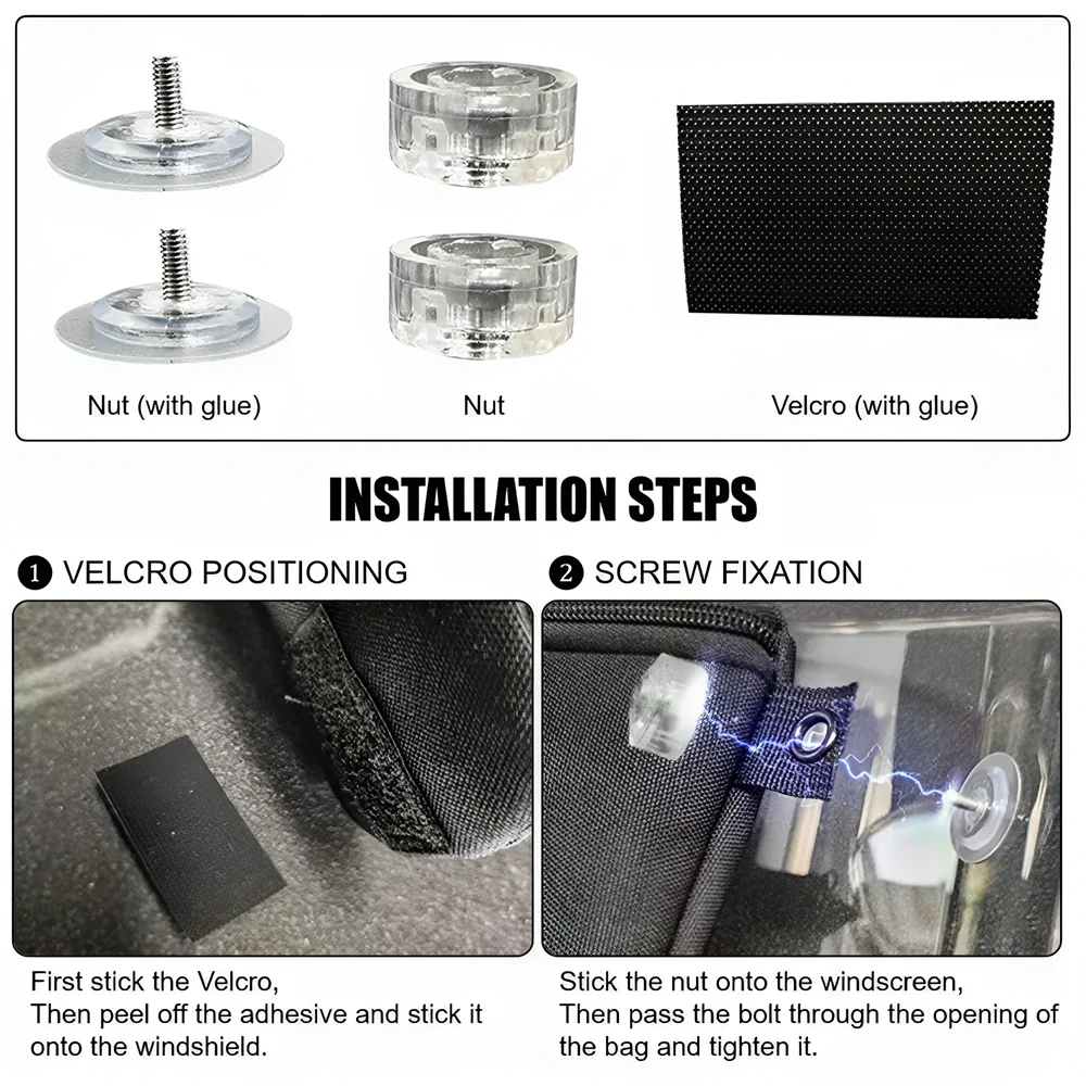 Motorcycle Accessories Handlebar Bag Phone Holder Storage Package For  K1600B K1600GT K1600GTL K1600GA K 1600 B GT