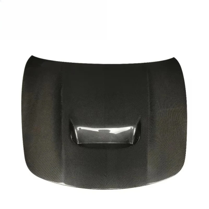 

Pors 718 Bokstars Dry Carbon Fiber Material Hood Vent Cover Fit for 718 Car Exterior Accessories Bonnet