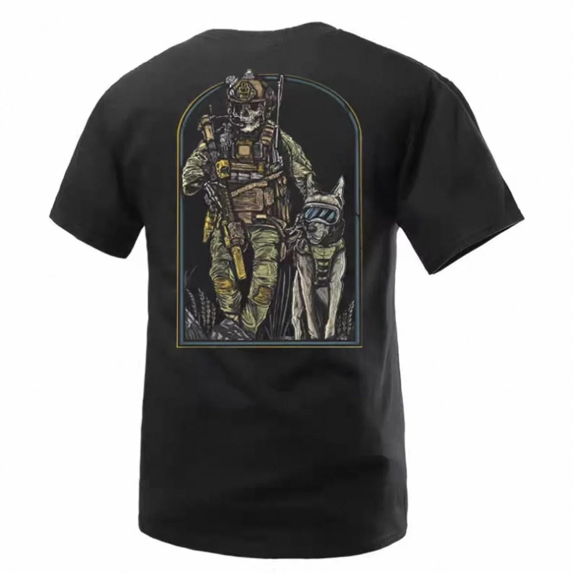 Hardman Club Military Style Recon Trooper Summer New Model Outdoor Sports T-Shirt Casual Short Sleeve view 3