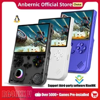 ANBERNIC RG 40XXV 64 Bit Linux 4,0 ''IPS 640*480 pantalla reproductor de juegos portátil TV-HD-Out 3200mAh batería RGB joystick con aplicación