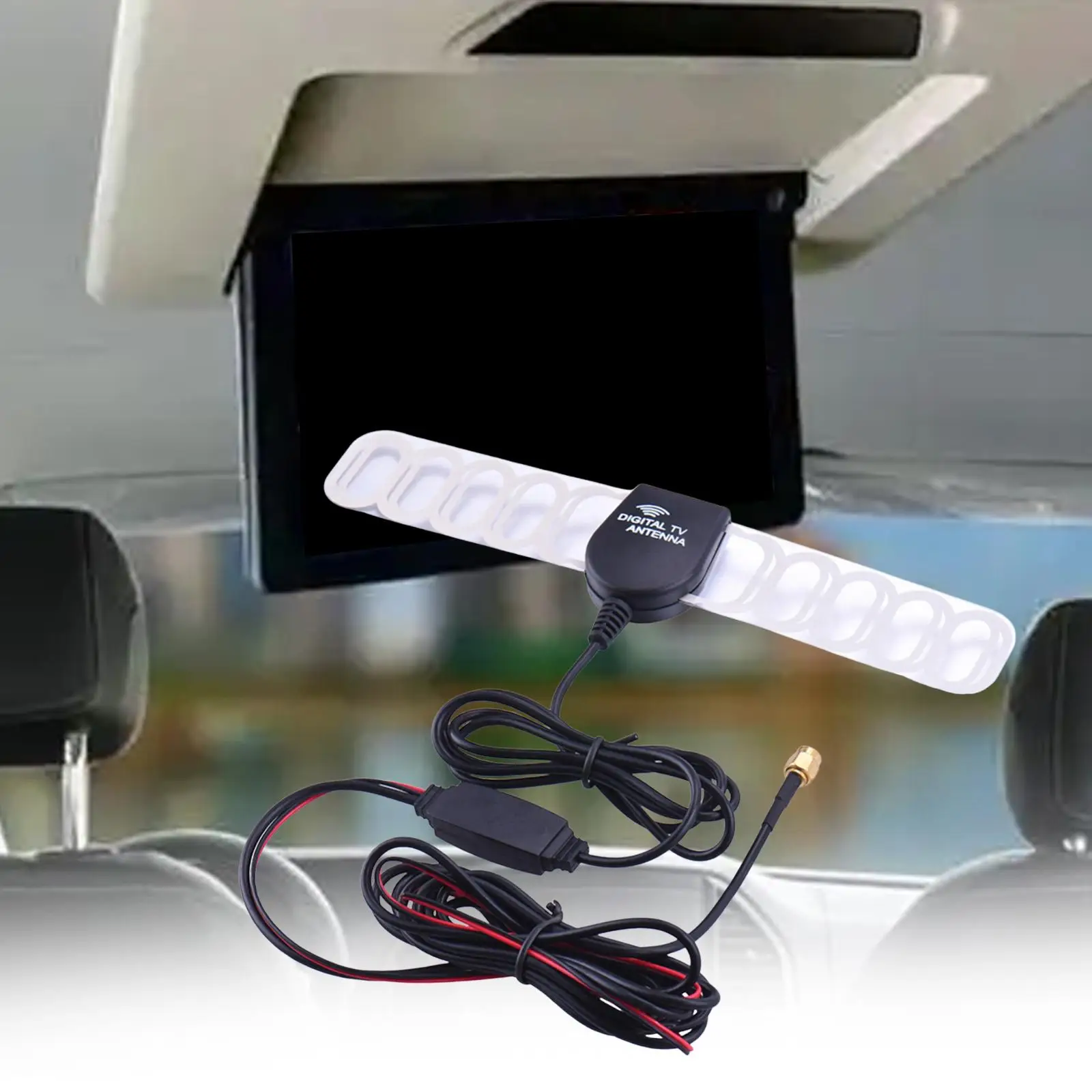 

Digital TV Antenna VHF 170~230 MHz UHF 470~860MHz Easy to Install for Dvb-t Cmmb Dmb-t Dtmb with Amplifier