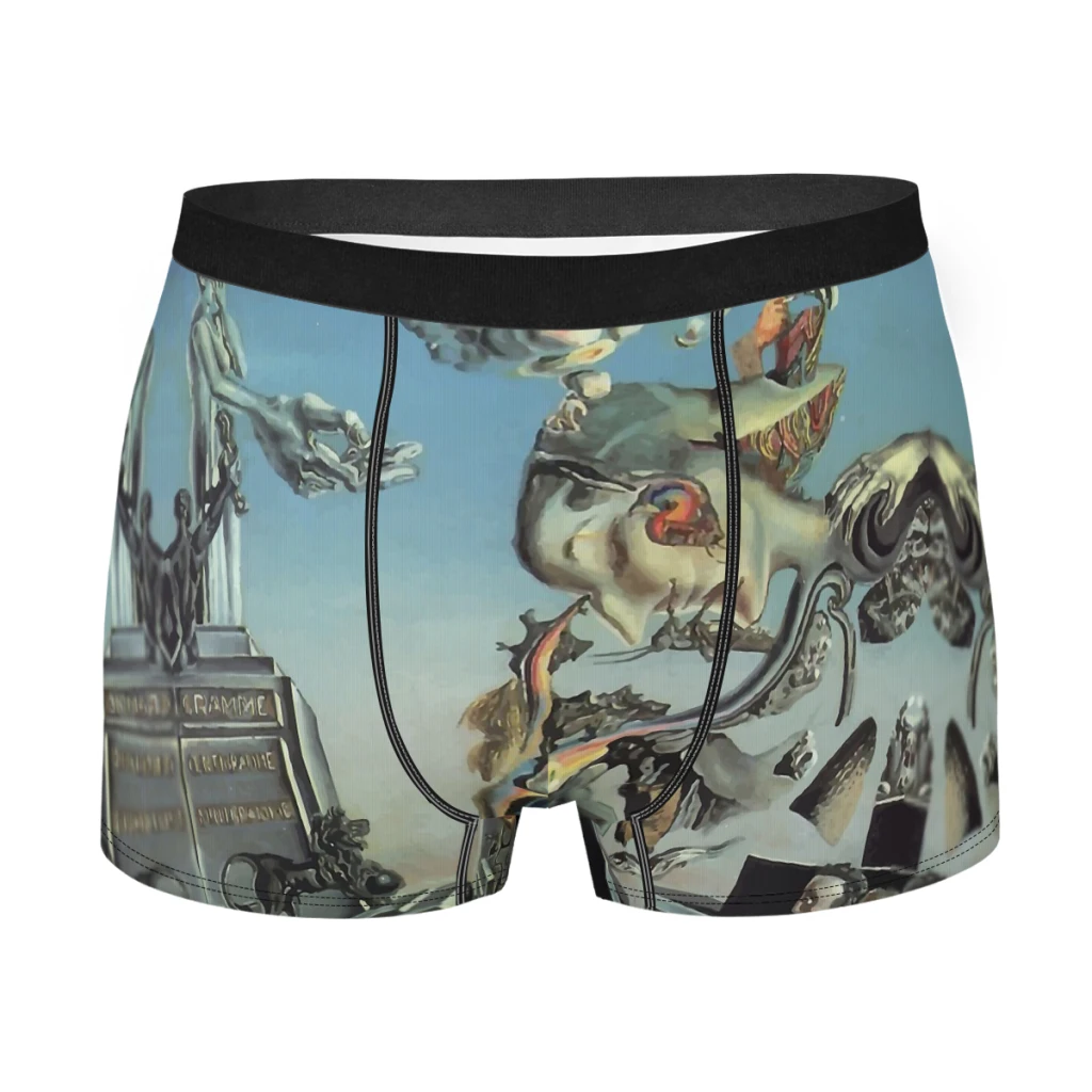 Playing Salvador The Artist Underpants Homme Panties Men's Underwear Print Shorts Boxer Briefs