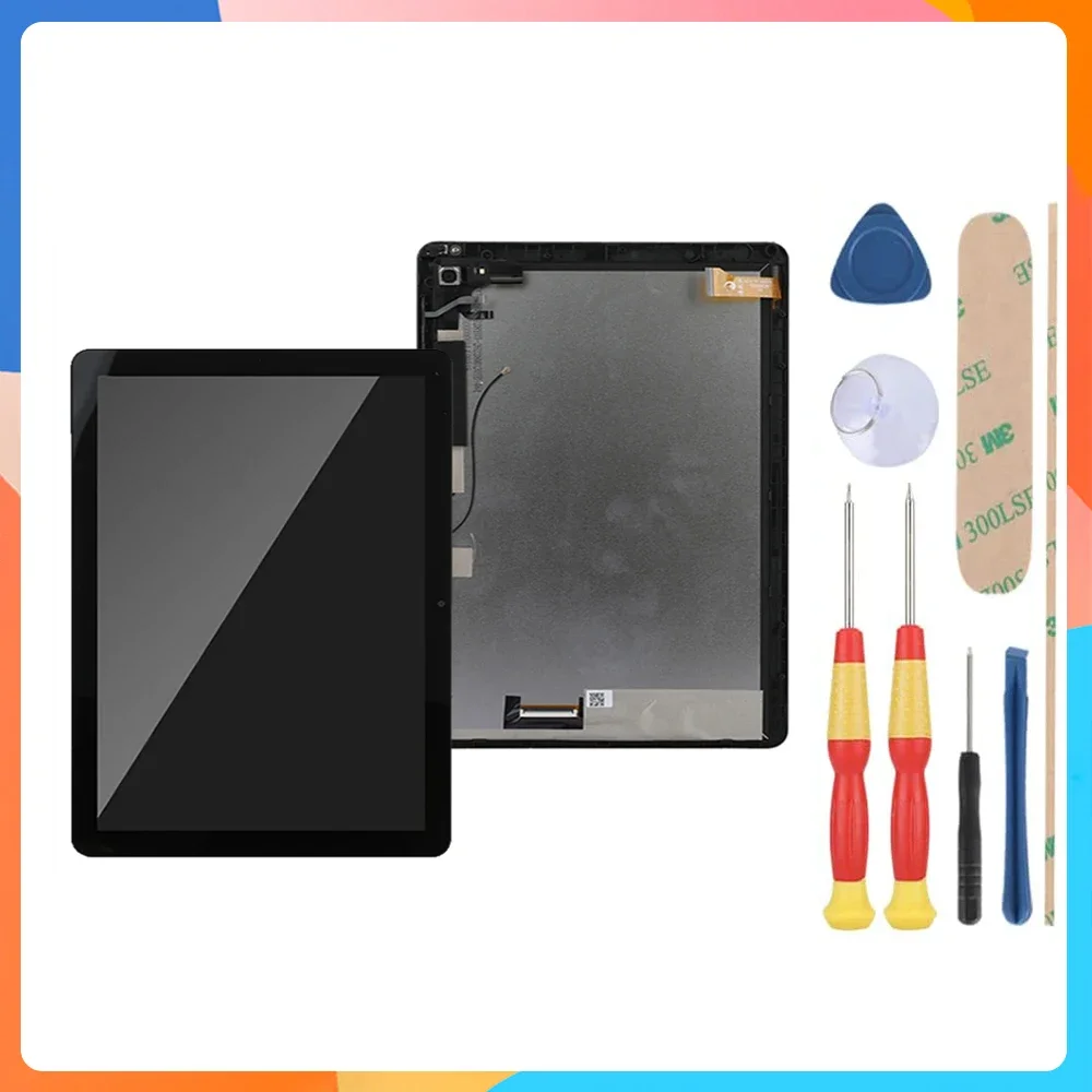 Pop New LCD Touch Screen With Frame Full Assembly Tablet Replacement For Blackview OSCAL Pad 60 OSCAL Pad 70