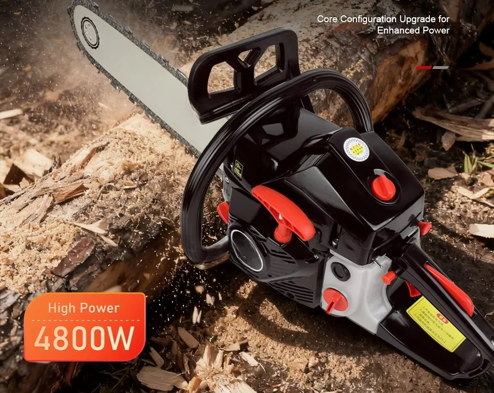 High Power Premium Durable Fuel Saw for Effortless Professional Logging Handheld Fuel Logging Saw Chain Saw 4800W