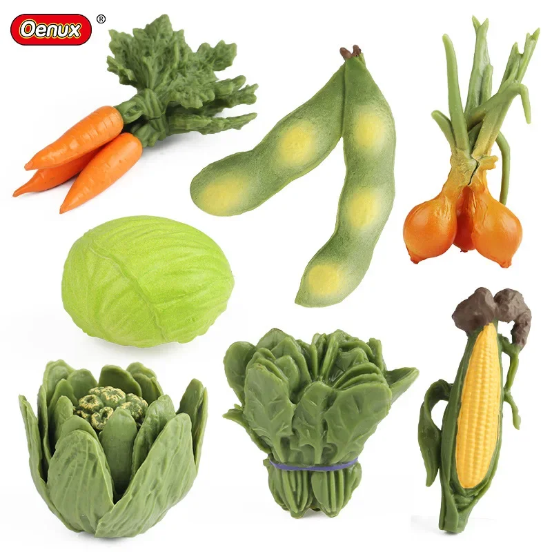 

Children Early Education Kindergarten Cognitive Teaching Aids Simulation Fruit and Vegetable Model Decorations Corn Onion Carrot