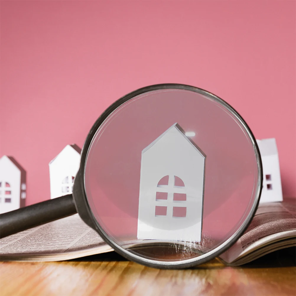 

30Pcs Optical Lens Set Round Convex Lens Replacement for Magnifier with Smooth Surface and Lightweight Design for Laboratory Use