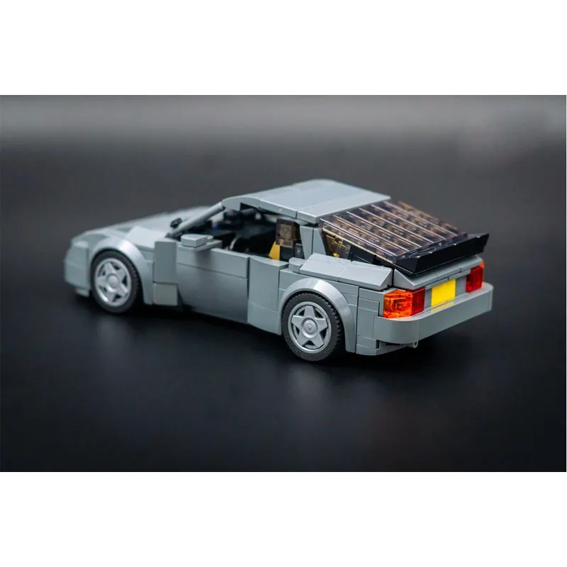 

MOC-171740 Новый классический городской культовый спортивный суперкар, модель строительного блока, 376 деталей, креативная детская игрушка на день рождения для мальчиков, подарок