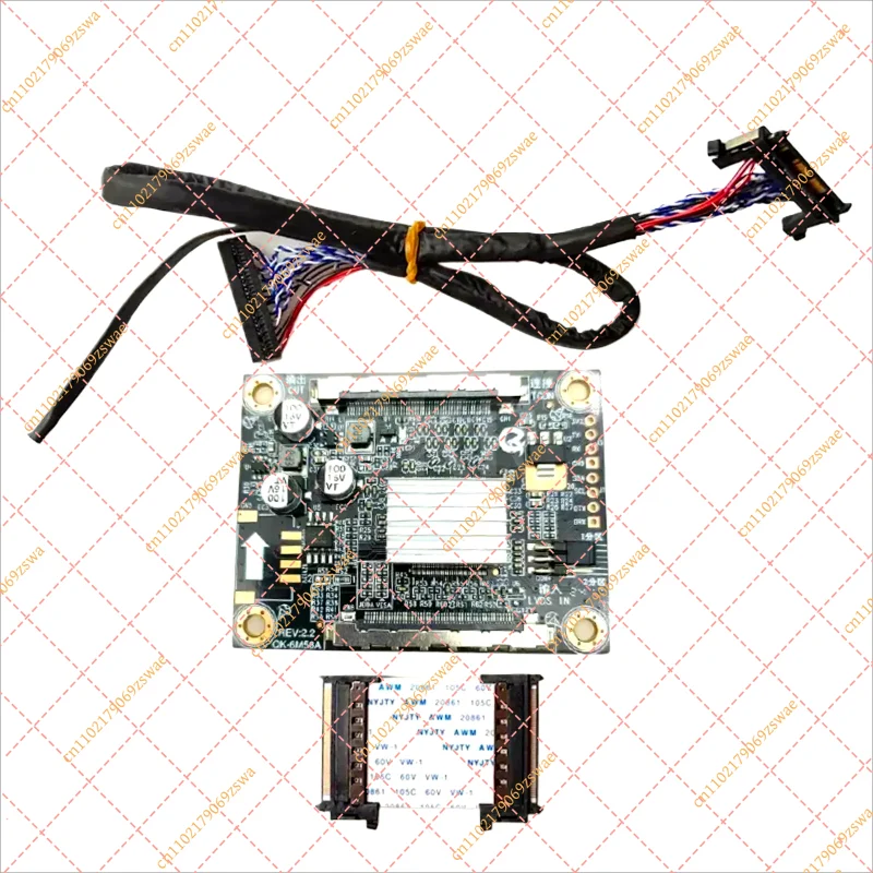 Original LCD TV Adapter Board QK-6M58A REV: 2.2 2k To 4k Variable Partition