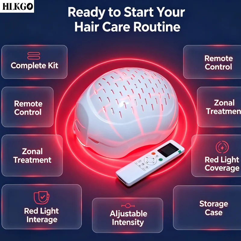 Medical Grade 300 Diodes 650nm 660nm Laser Hair Growth Cap for Seborrheic Dermatitis Scalp Folliculitis Oil Regulation Care