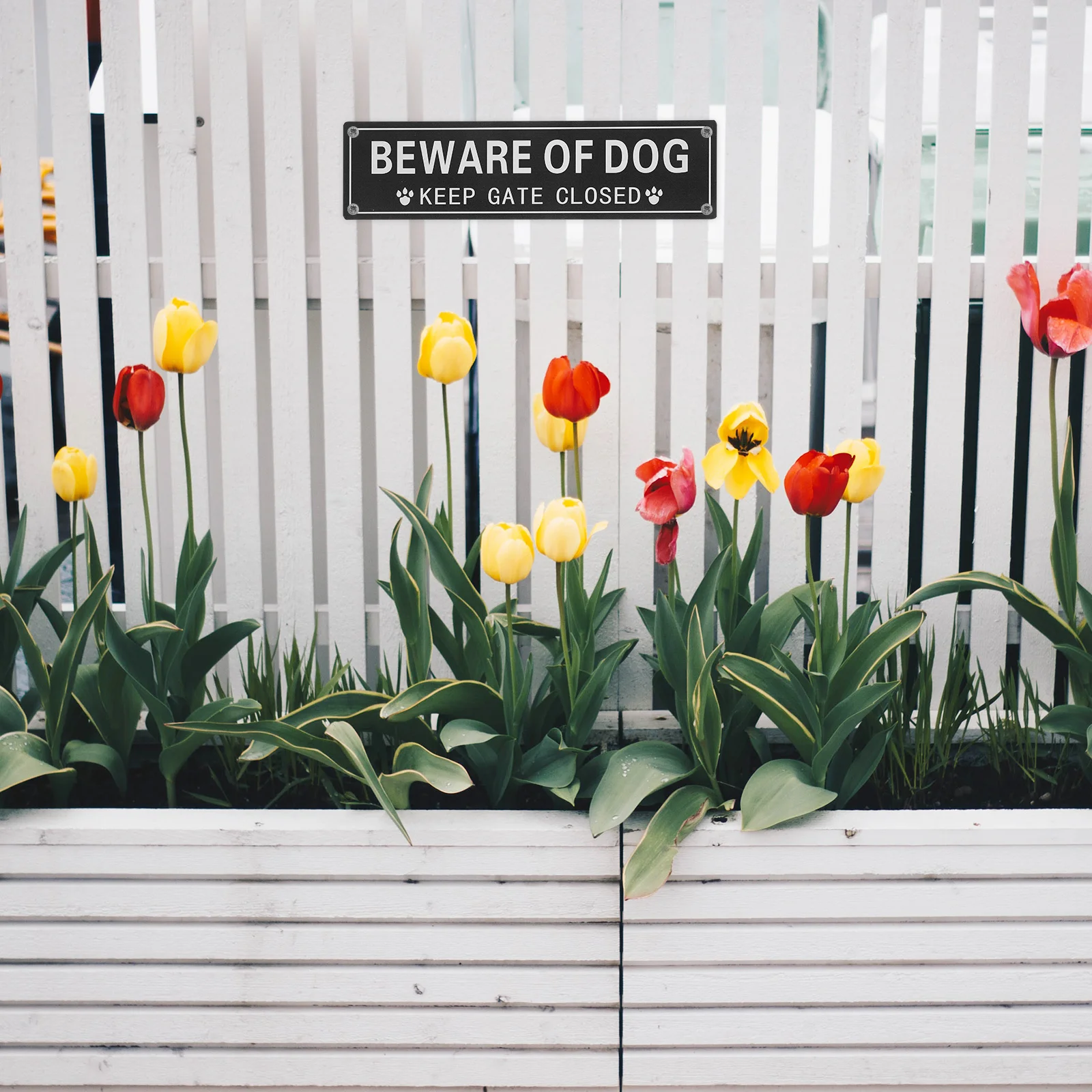 

Beware Of Dog Warning Sign Iron Sheet Garden Ornament Backyard Pedestrians Notice Board Yard Caution Sign Outdoor Fence Reminder