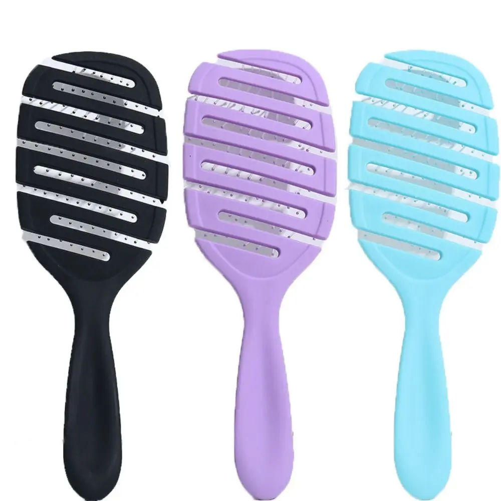 

New Air Cushion Combs Scalp Massage Comb Straight Hair Skeletonized Twill Rib Comb Hair Styling Comb DIY Hairdressing Tool