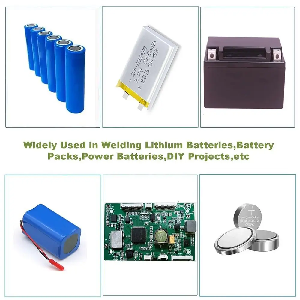 New Nickel 18650 Li-ion Nickel Strip Thickness 0.1mm 10M Pure Nickel Strip Li-Po Battery Connector Battery Welders view 5