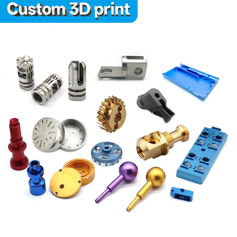 

oem 3D Printing service CNC Machining Parts Silicon Steel Titanium Aluminum Manufacture Rapid Prototyping 3d printer