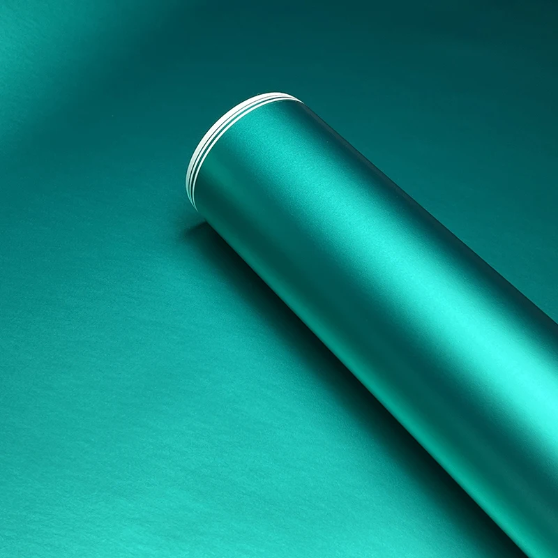 

Премиум матовая атласная металлическая бирюзово-синяя виниловая пленка для автомобиля, наклейка с воздушным выпуском, самоклеящаяся пленка