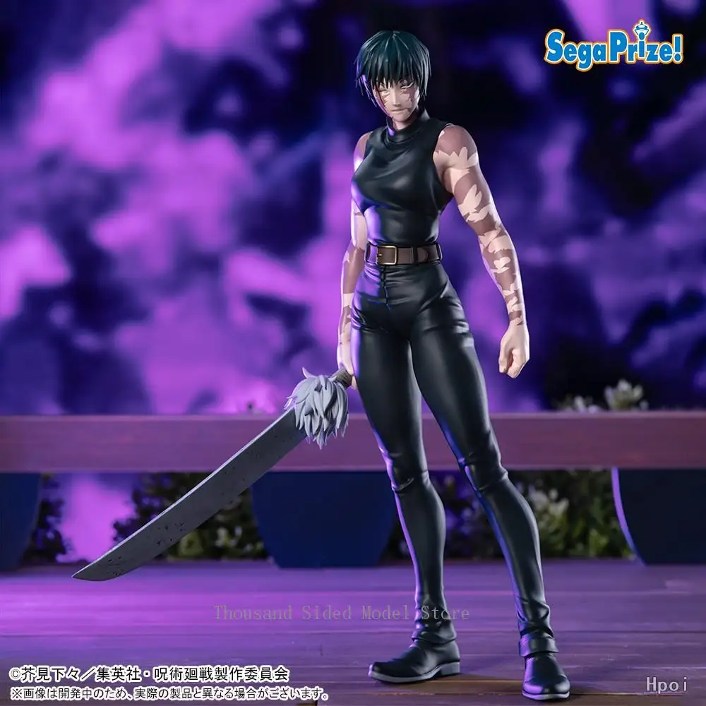 

Original SEGA XStellar Jujutsu Kaisen Zenin Maki Genuine Anime Figure Model Toys Desktop Ornament Collection Gift