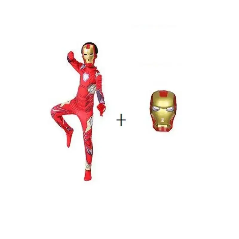 Disfraz de superhéroe para niños Iron Miles Halloween Cosplay Body para niños y niñas