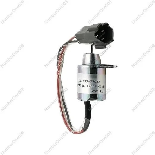 

1503ES-12S5SUC12S Закрытый электромагнитный клапан 12 В - Закрытый электромагнитный клапан SINOCMP для деталей R55 R60-7 DH55 DH60 PC40 PC50