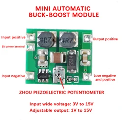 DC-DC buck-boost Converter module 3V-15V to 1V-15V 5V 6V 9V 12V 700ma/5W Automatic Adjustment Step Down/UP Voltage Regulator