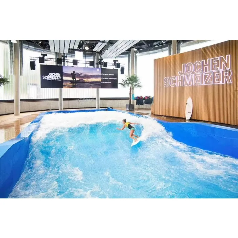 Pump-equipped Mechanical Surf Simulator Customized Professional Equipment For Water Park Wave Pool Surfing
