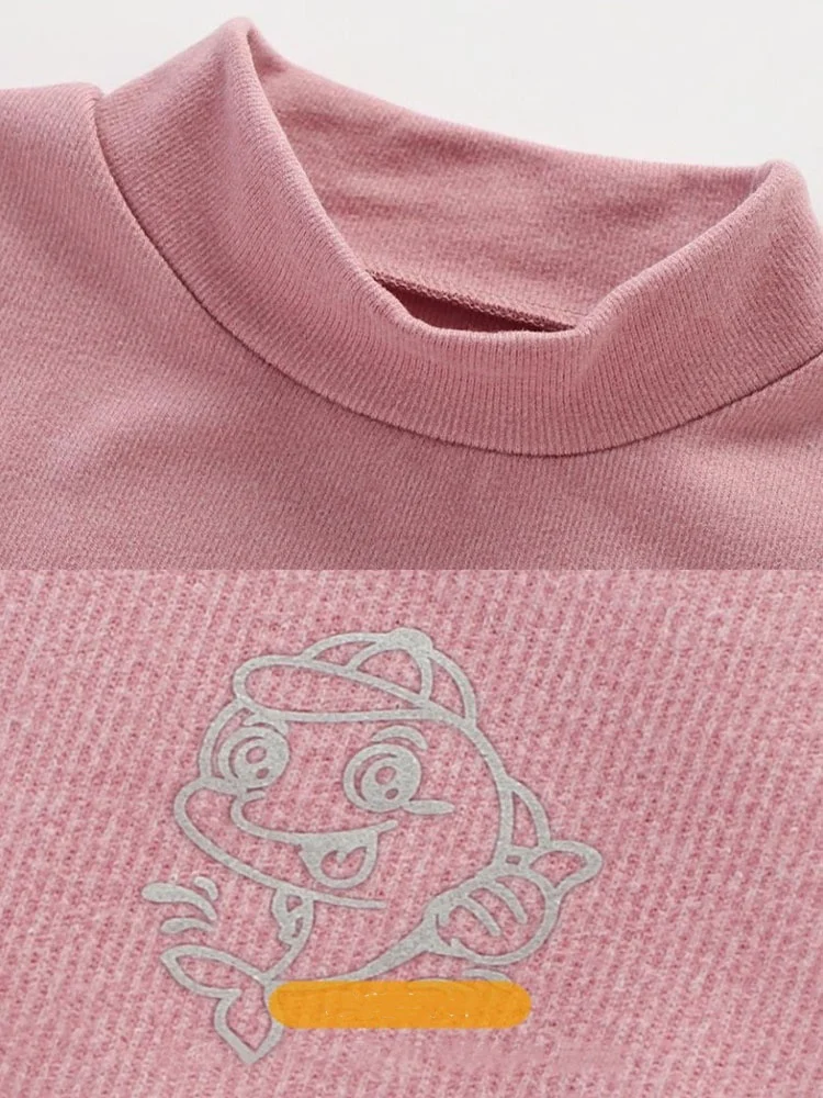 أطفال بنات مجموعة ملابس الشتاء ملابس اخلية حرارية دعوى الخريف الفتيان بيجامة مجموعة لا أثر ملابس خاصة كاندي الألوان الملابس 3-14 سنة #6