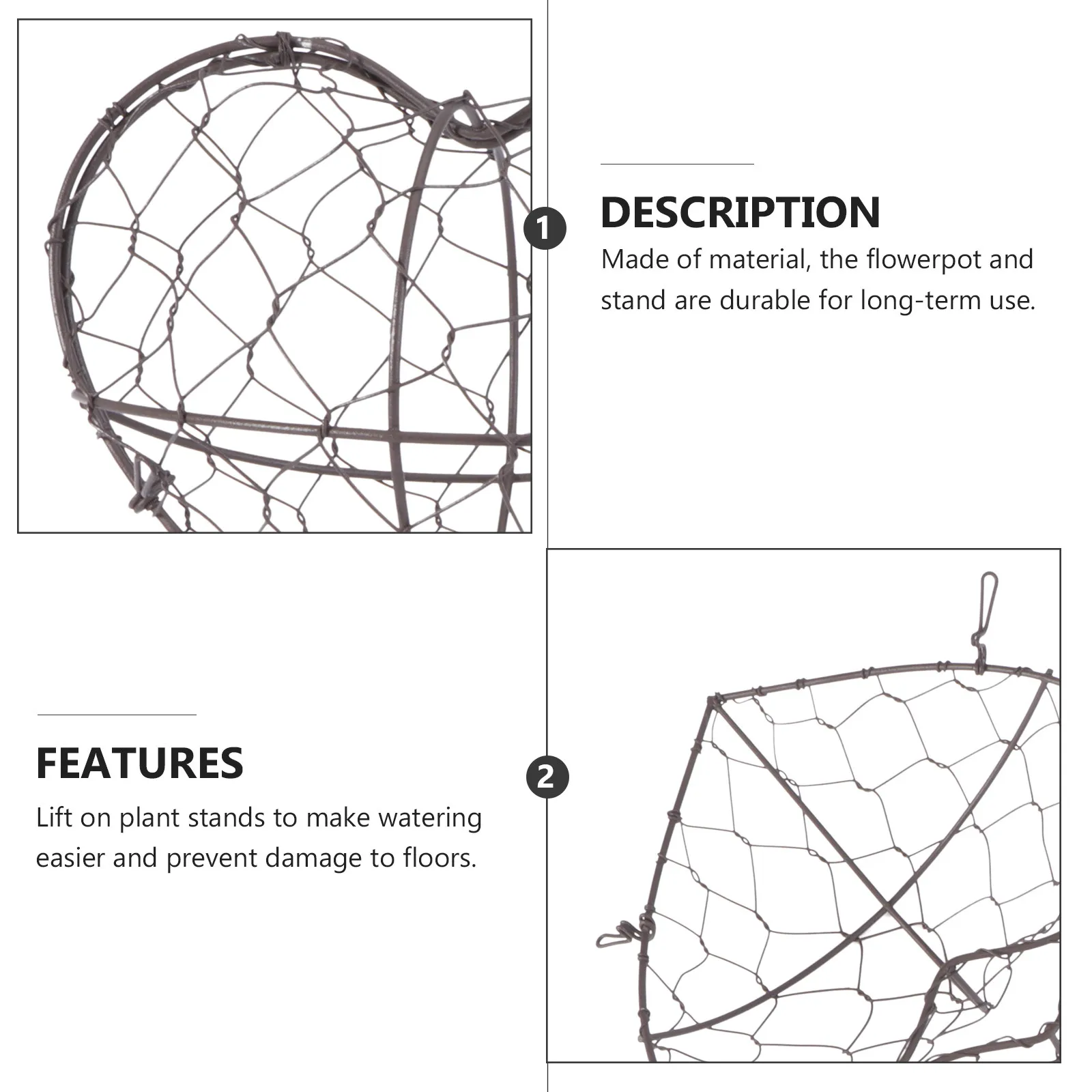 

Металлическая подставка для цветов с 3D-дизайном в виде сердца, настенная железная рамка для цветов, для дома, офиса, бонсай, декоративный держатель для растений