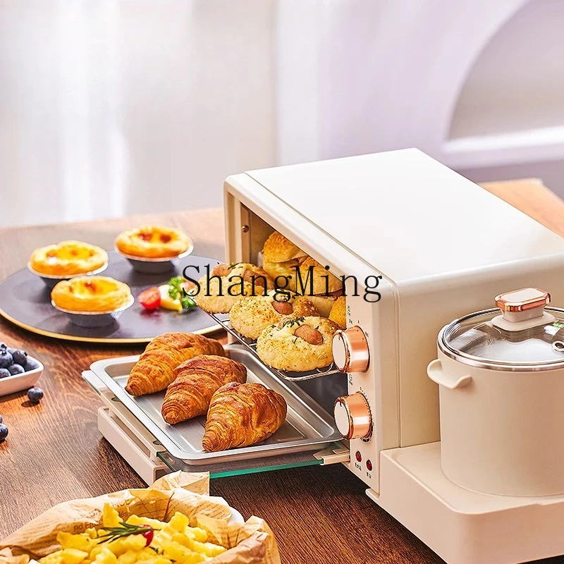 ZYY Household Multifunctional Breakfast Machine Stewing Artifact Baking Electric Cooking Pot