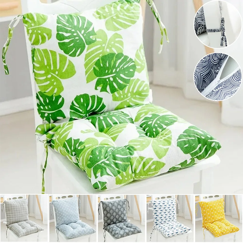 1pc Printed Backrest Type Integrated Chair Cushion Office Sedentary and Classroom Chair Student Butt Cushion Floor Butt Cushion