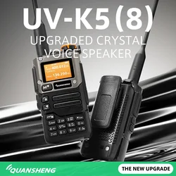 UV-K58 Transceiver Wireless Frequency 2 Way CB Radio Air Band Radio Walkie Talkie NOAA Communicator Device/ only Connection Line