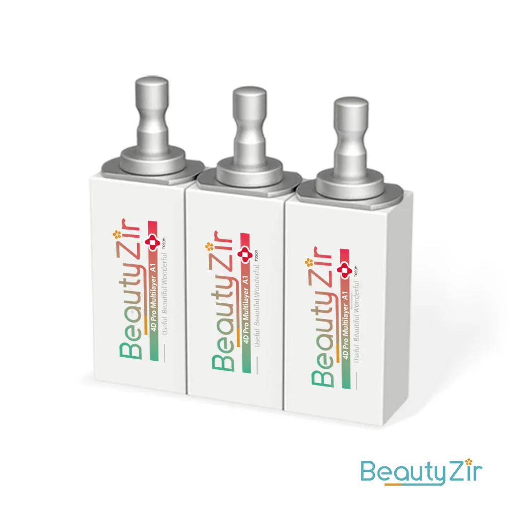 

4D Pro Multilayer Sirona System Top-notch Zirconia Blocks Denture repair materials