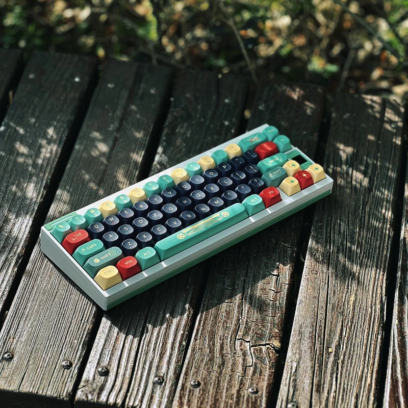 Themed Keycaps Sublimation Height Small Full Mechanical Keyboard with Forgotten Letter